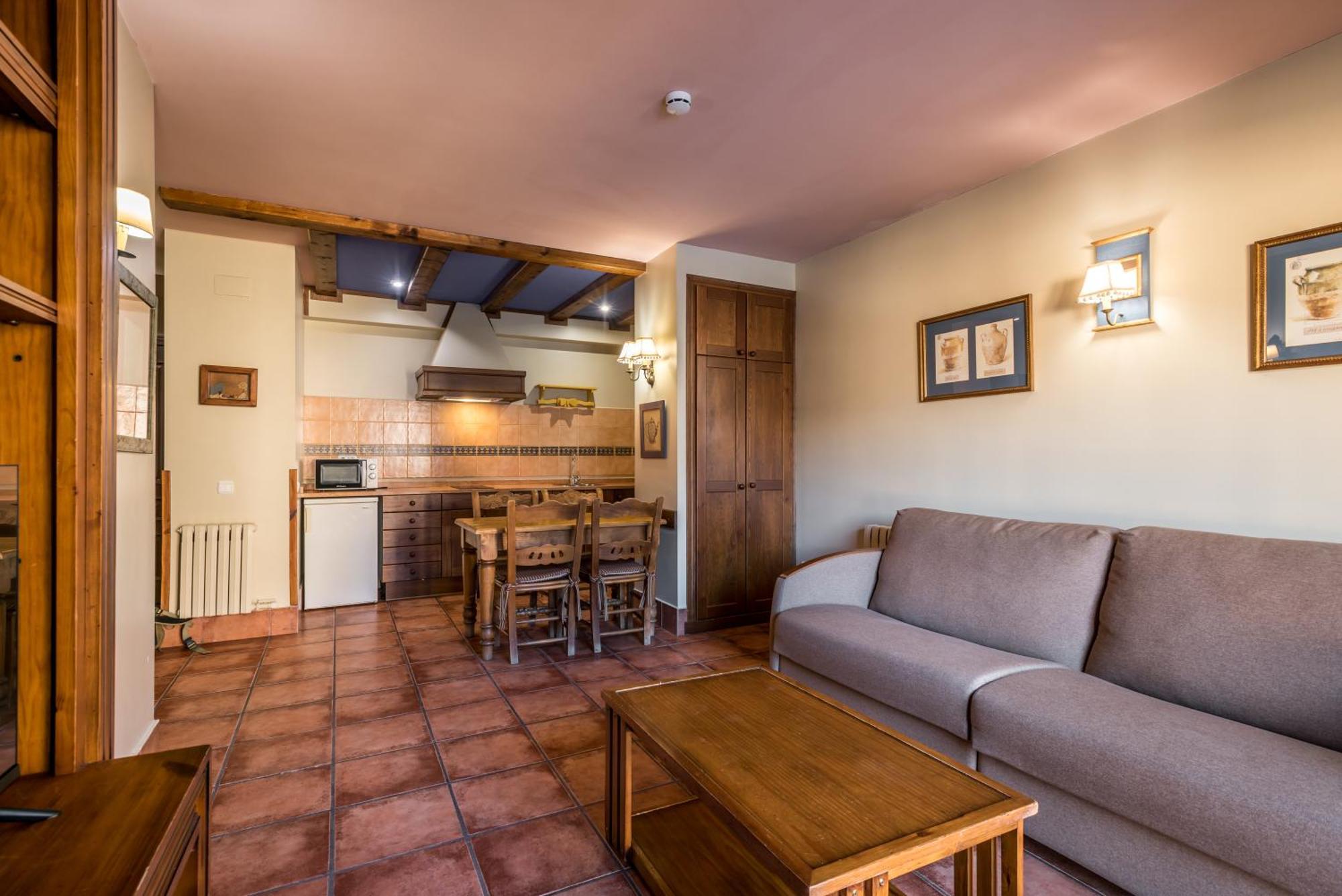 El Refugio De Aran Vielha Aparthotel Oda fotoğraf