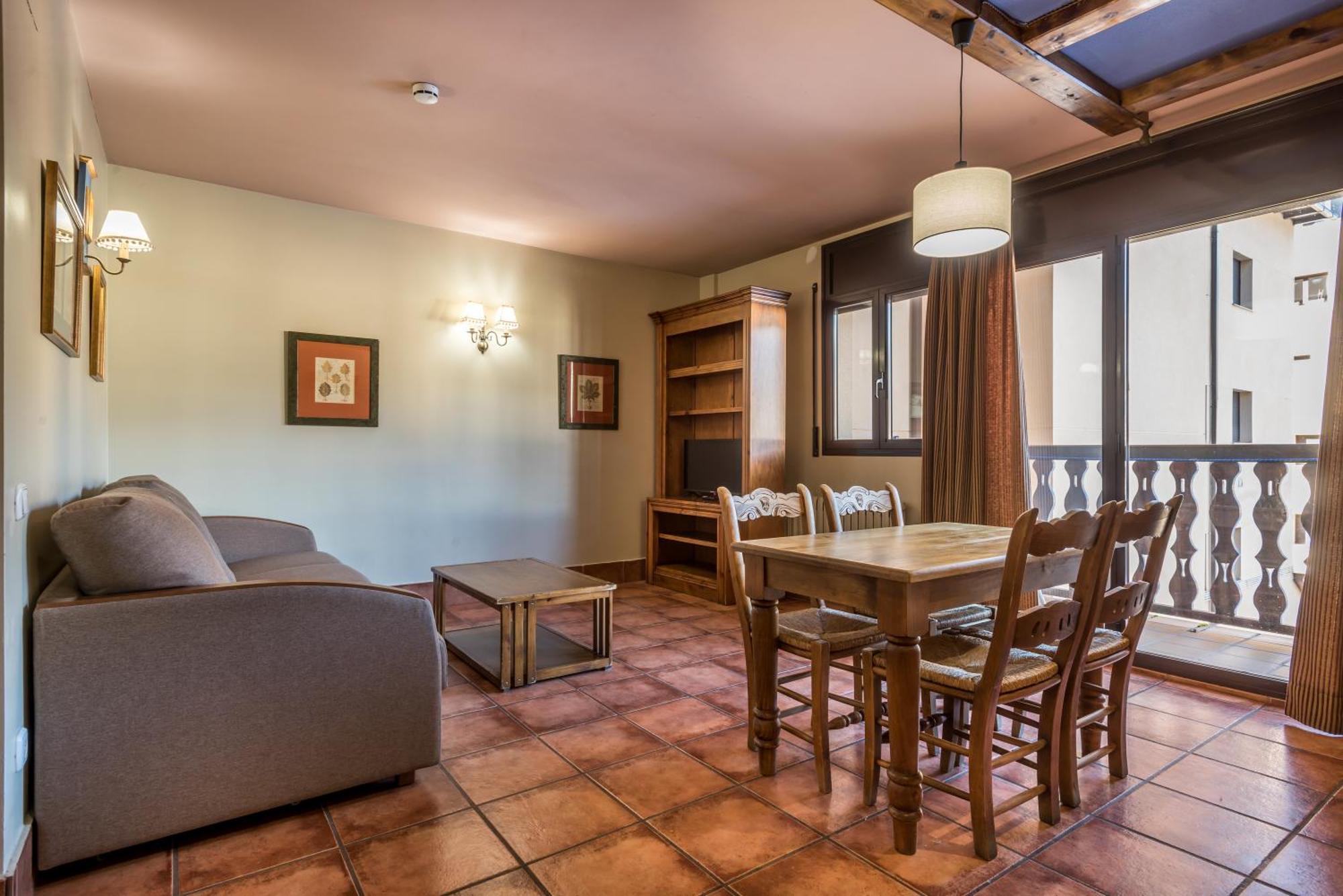 El Refugio De Aran Vielha Aparthotel Oda fotoğraf
