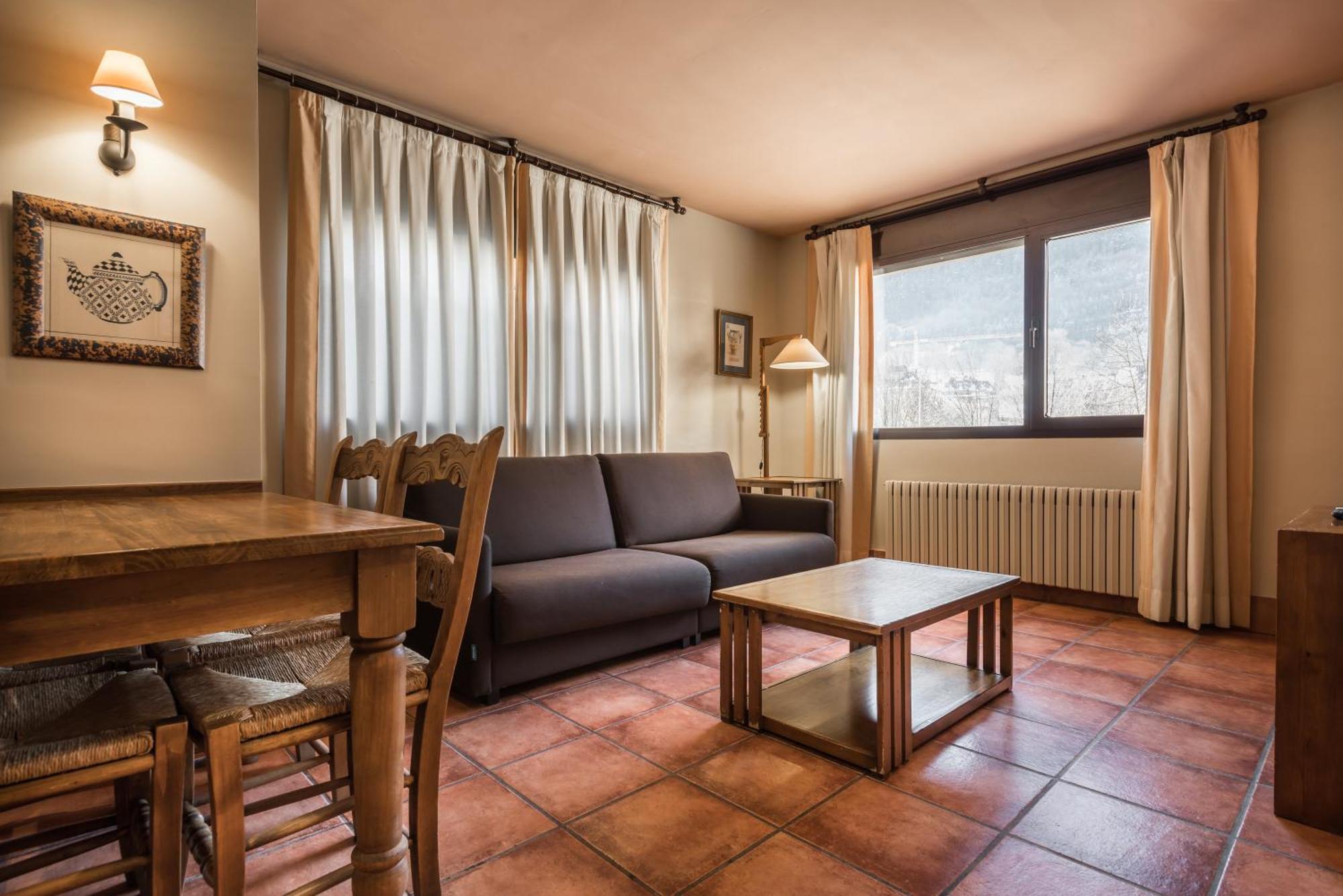 El Refugio De Aran Vielha Aparthotel Oda fotoğraf