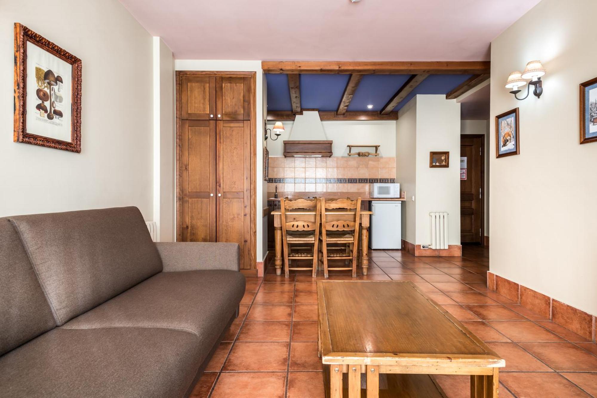 El Refugio De Aran Vielha Aparthotel Oda fotoğraf